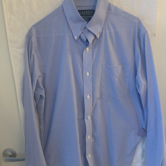 OLIVER SWEENEY Men/'s Dark Blue Cotton Check Long Sleeve Shirt Size XXL NEW